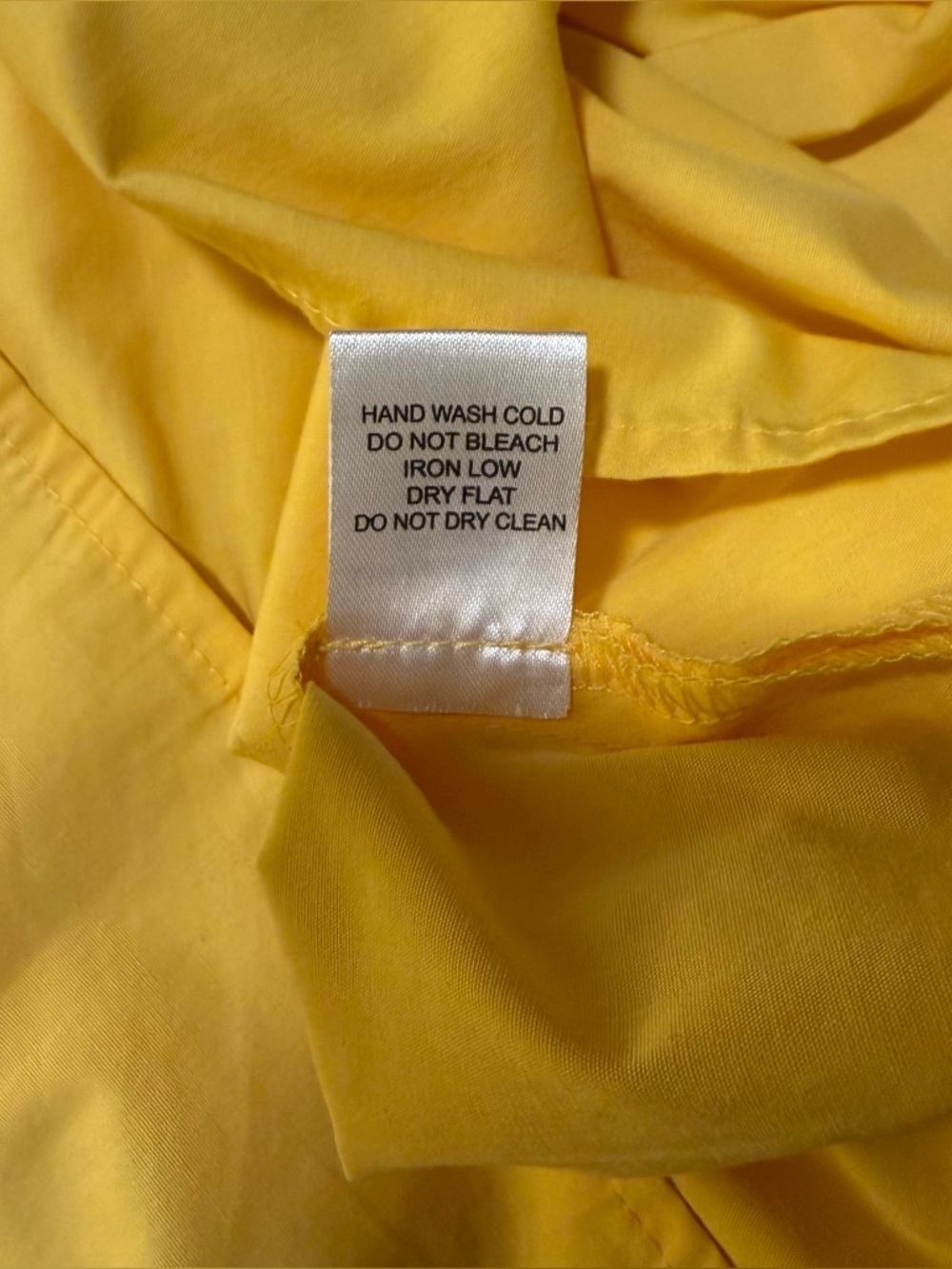 NWOT Haute Monde Yellow Ruffle Tiered Puff Sleeve Faux Wrap Mini Dress - Picture 5 of 5
